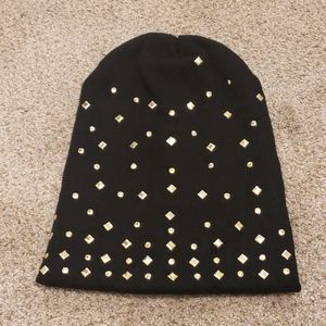 Studded beanie